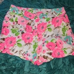 Cute, very soft and stylish floral print shorts
